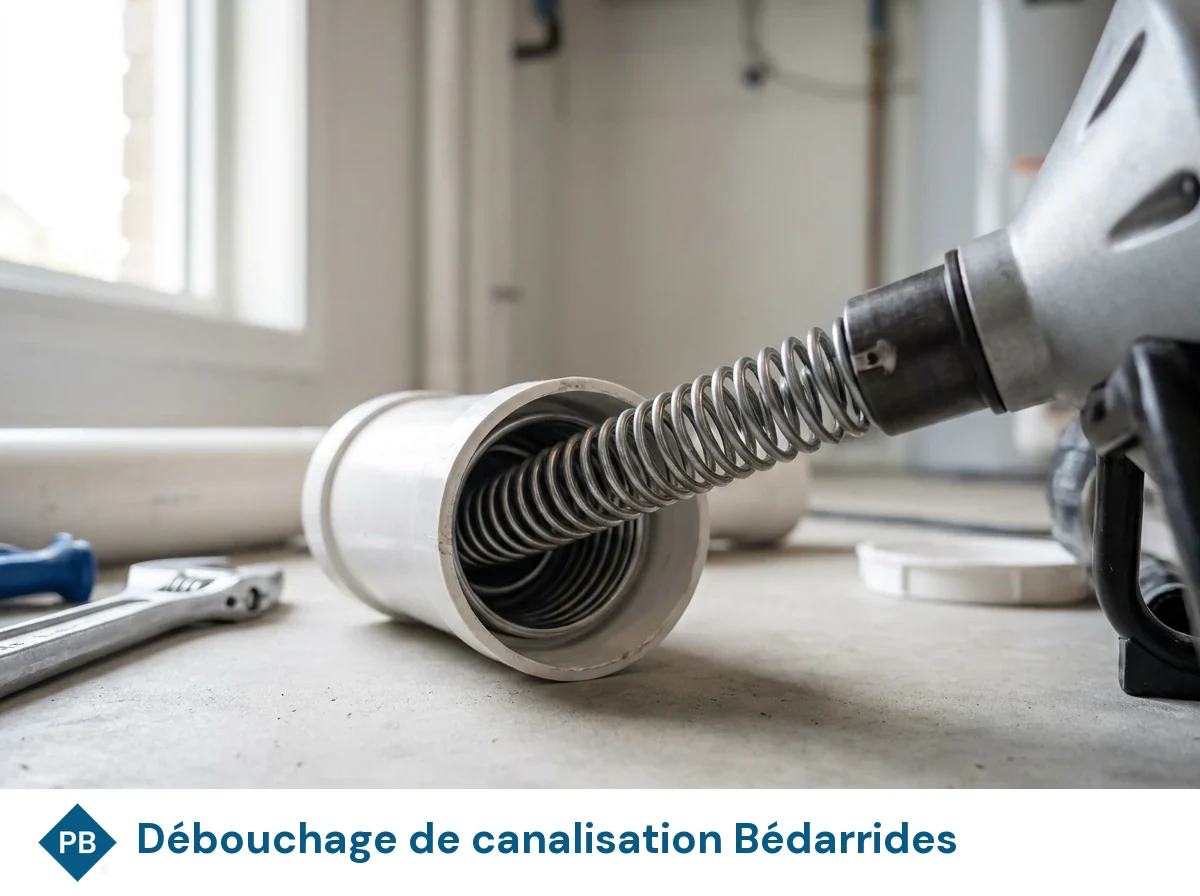 Débouchage de canalisation à Bédarrides