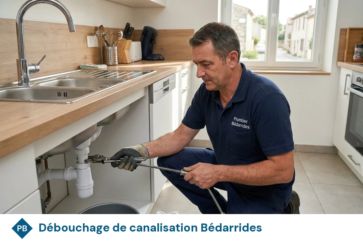 Débouchage de canalisation à Bédarrides