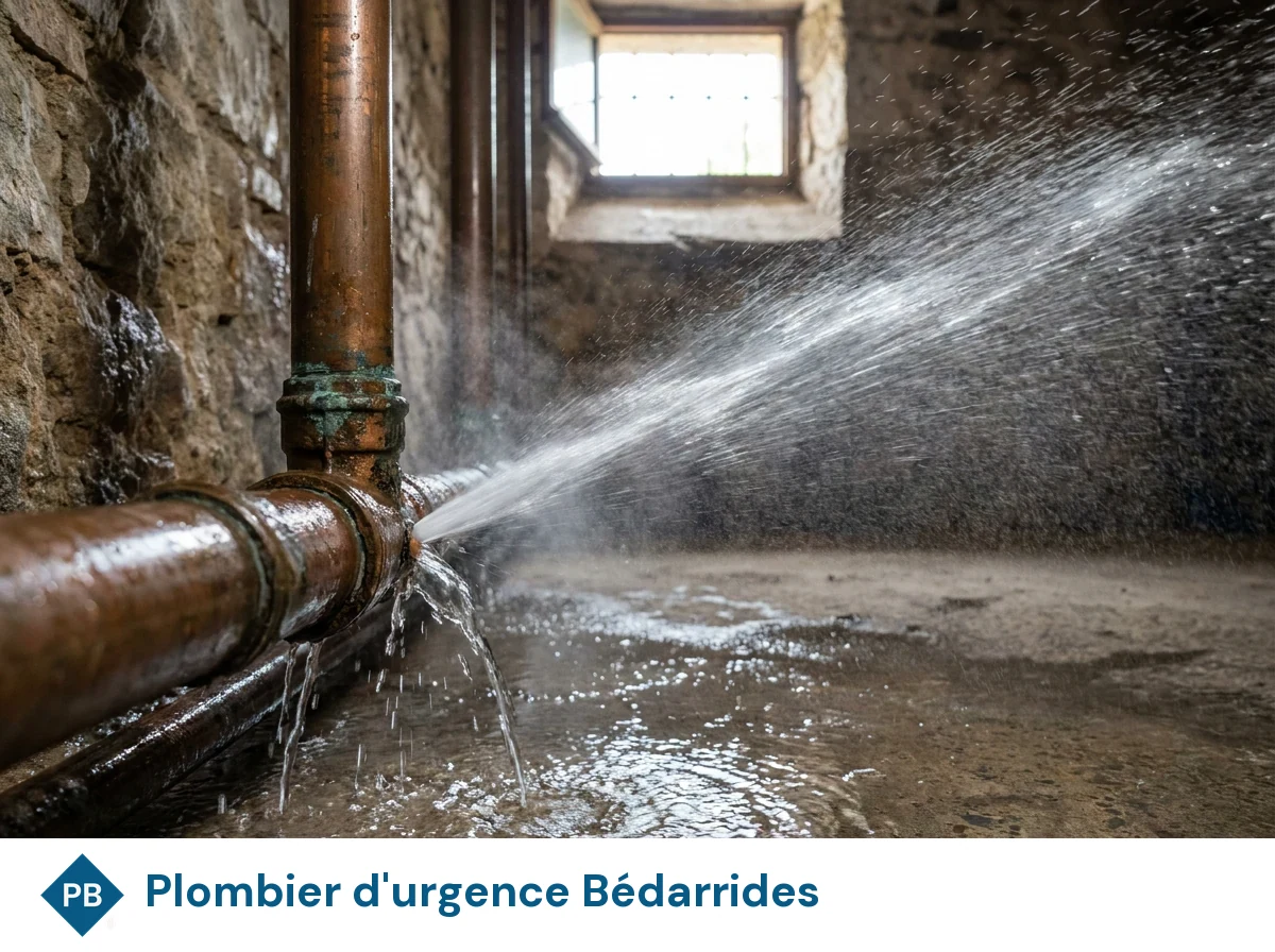 Plombier d'urgence à Bédarrides
