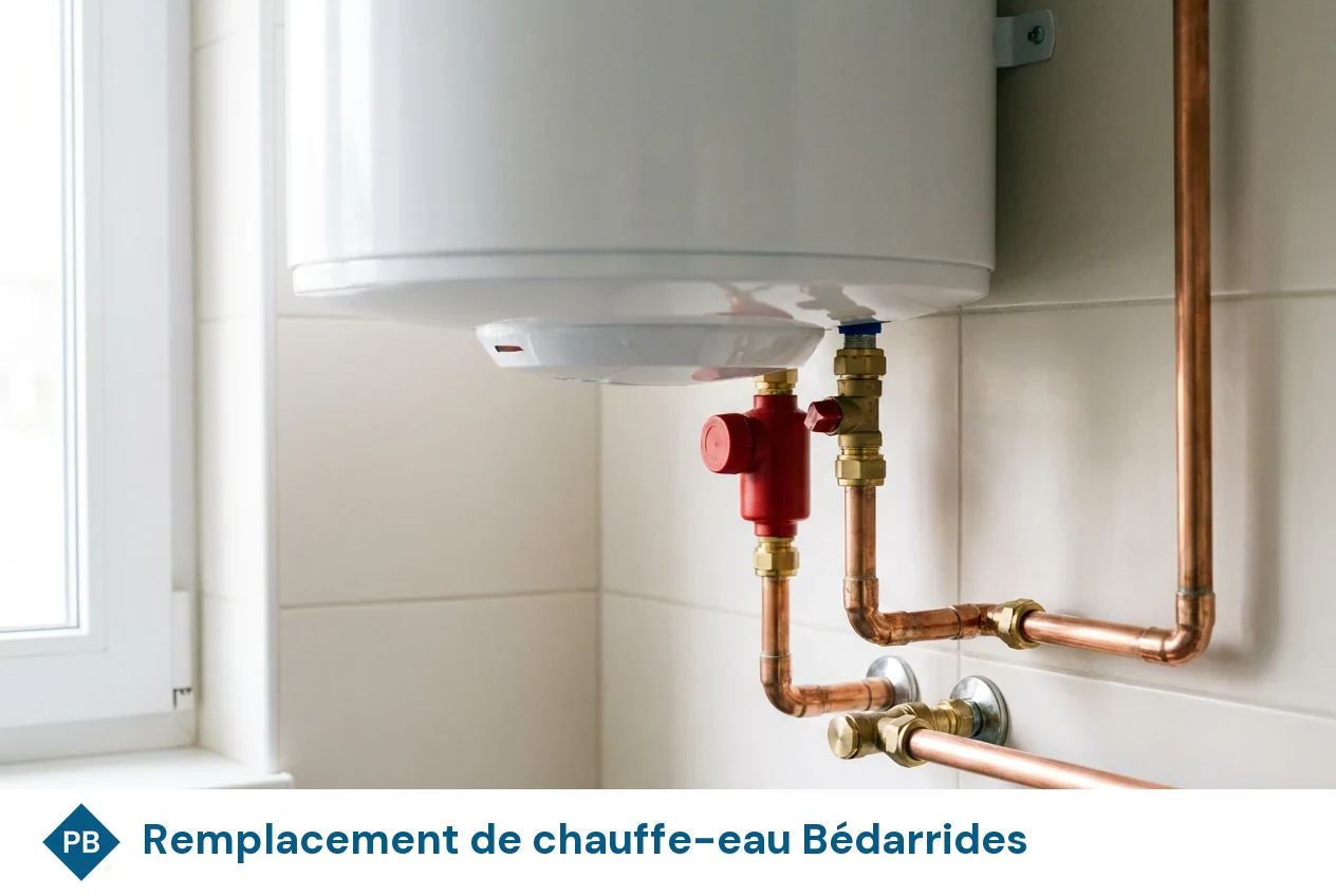 Remplacement de chauffe-eau à Bédarrides