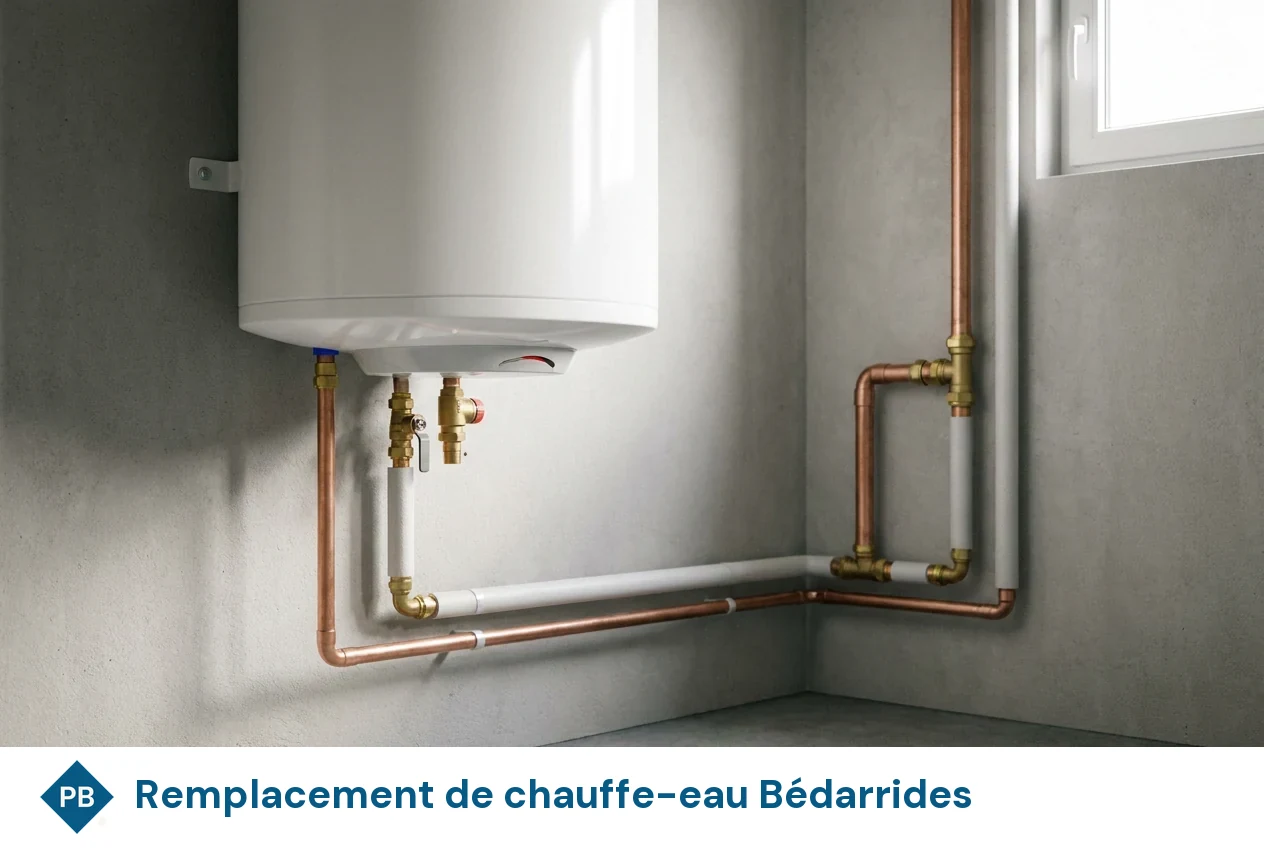 Remplacement de chauffe-eau à Bédarrides