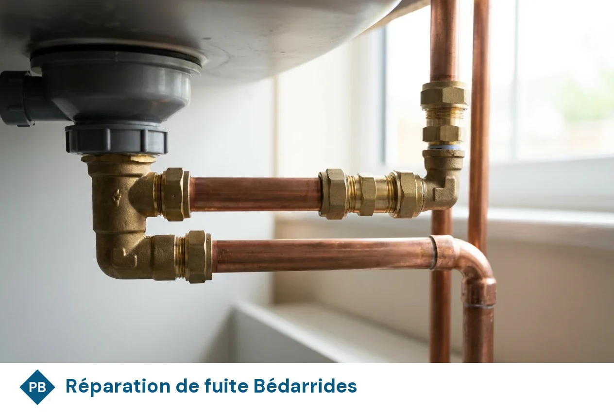 Réparation de fuite à Bédarrides