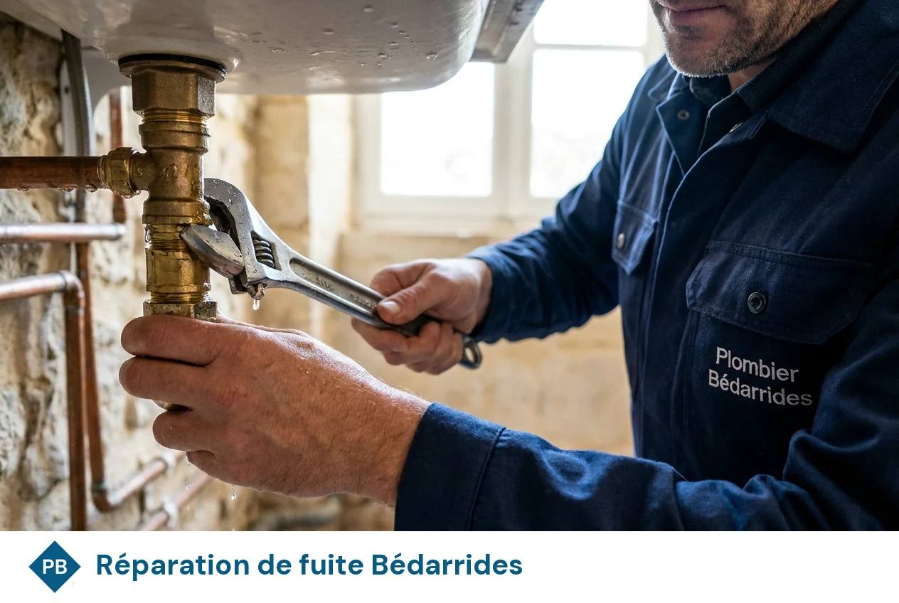 Réparation de fuite à Bédarrides